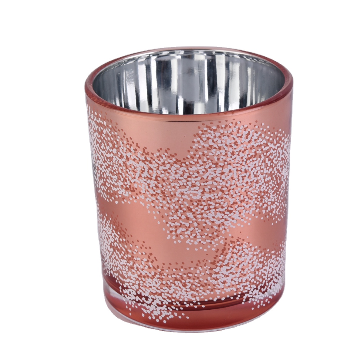 Sunny electroplated luxury glass candle holder wholesales