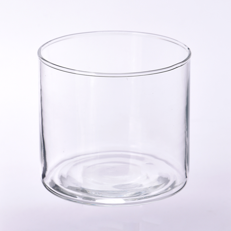 clear thin wall glass candle jars supplier