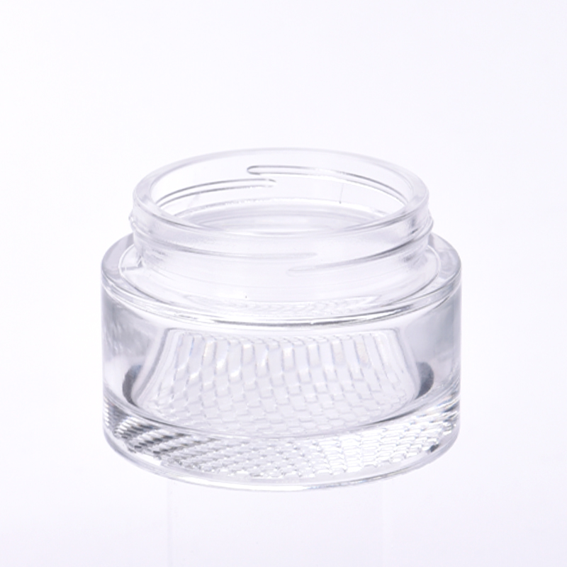 供应商 70 毫升化妆品玻璃罐和护肤品玻璃瓶用于家居装饰