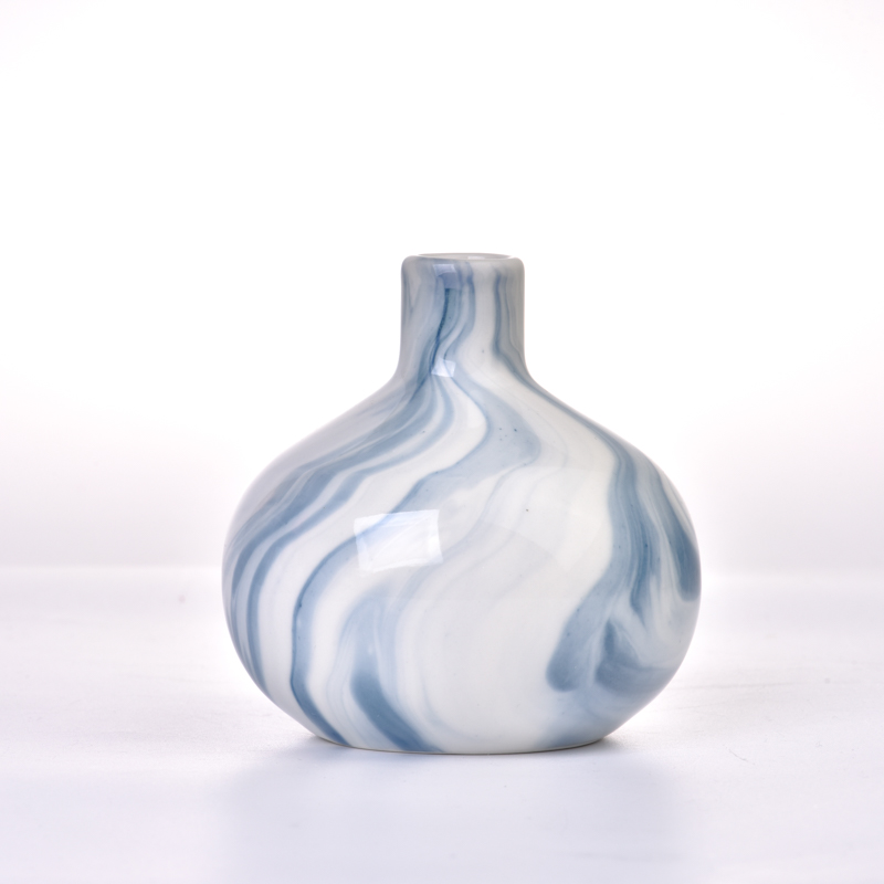 Vase en céramique bouteilles de diffuseur en céramique pour la décoration intérieure