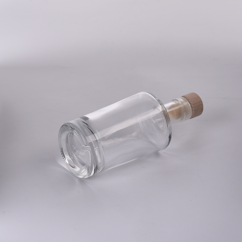 100ml glass diffuser reed bottle with wooden cork