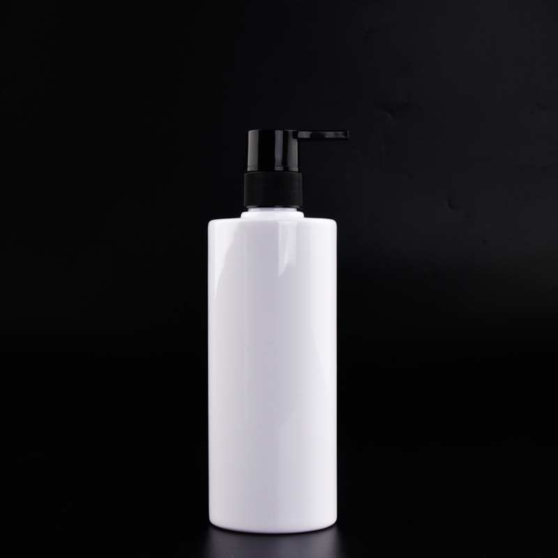 540ml White Color plastic Bottle with Black Pump