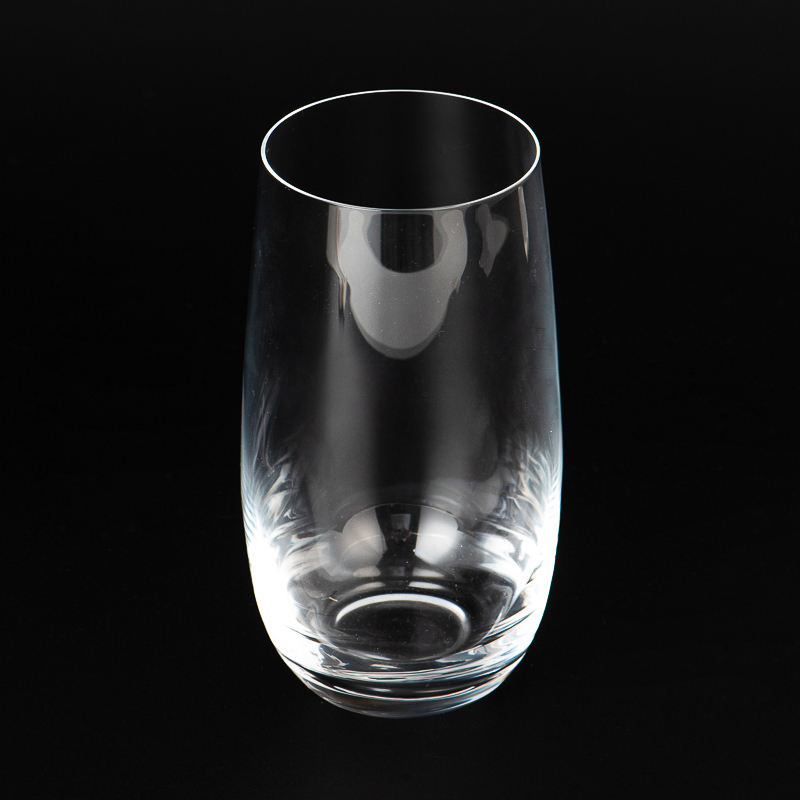 Elegant Custom Color Clear Glass Vase Candle Jar Wholesaling