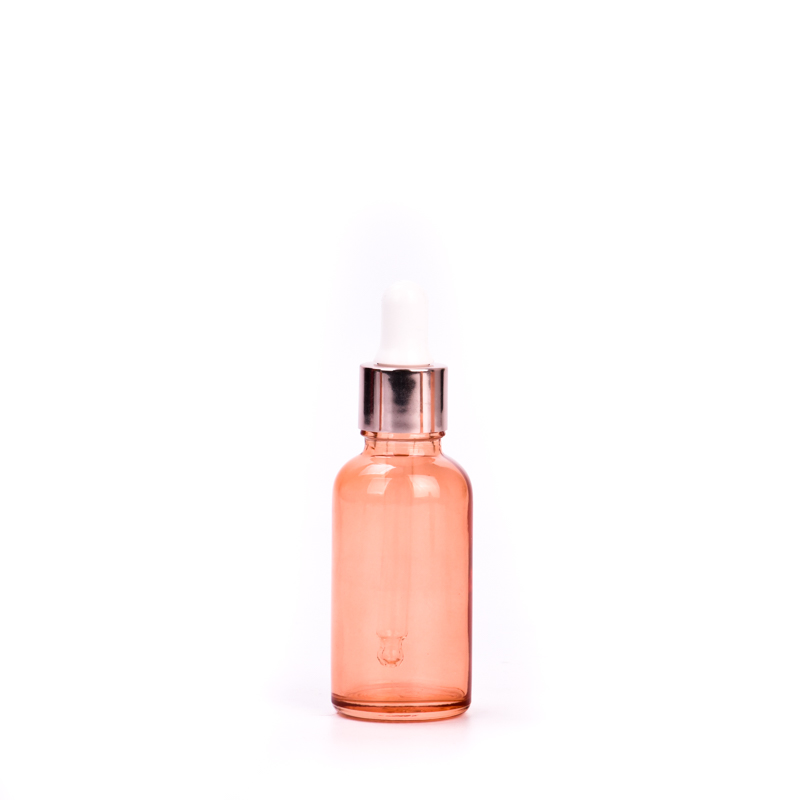 Pembungkusan kosmetik wangi Kapasiti kecil kosong 30ml Kaca Minyak Essential Botol