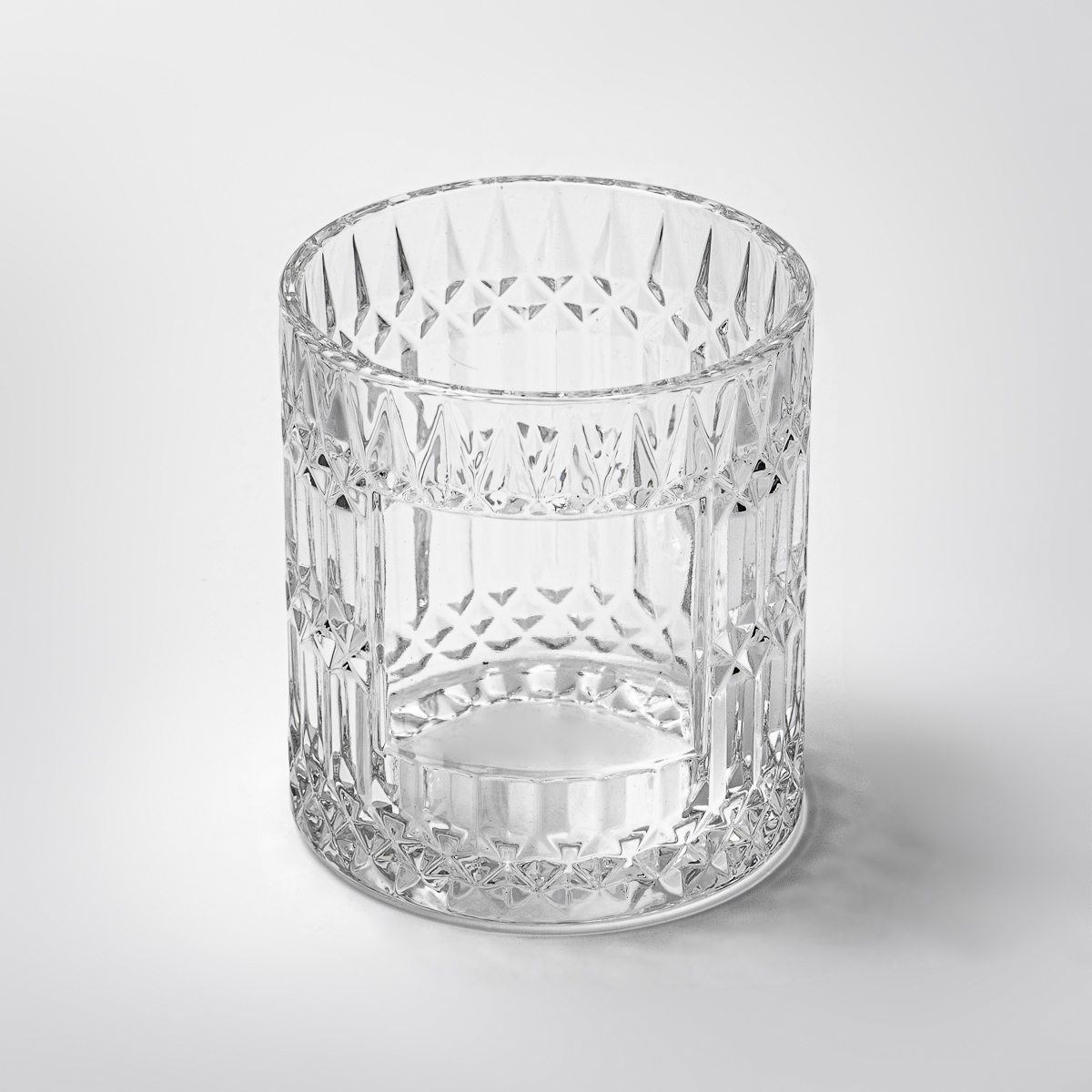 Wholesale 310ml custom pattern & custom logo space glass candle vessel - COPY - 16lco8