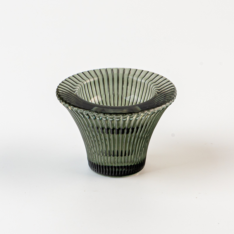 Szkło dekoracyjne do domu Dostosuj kolorowy szklany świecznik wotywny