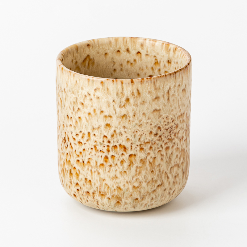 Home Decor Customized Glazed Ceramic Candle Holder Manufacturing