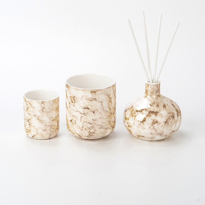 Dostawca 477 ml Niestandardowe nowoczesne pojemniki na świece Pusty pojemnik na świece zapachowe Dekoracja wnętrz