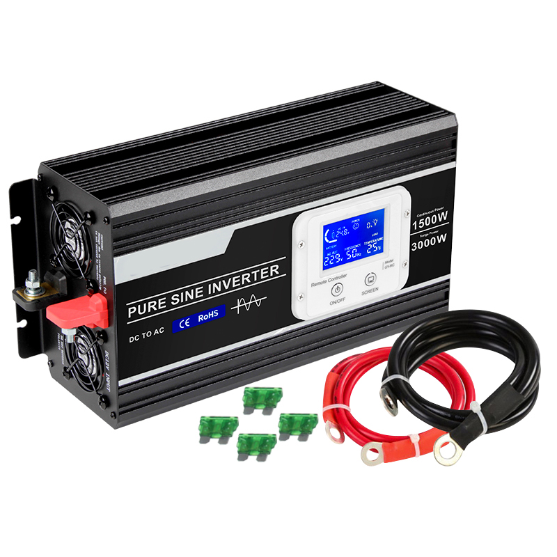1500W Power Inverter with Removable LCD