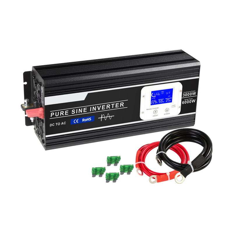 3000W Power Inverter with Removable LCD