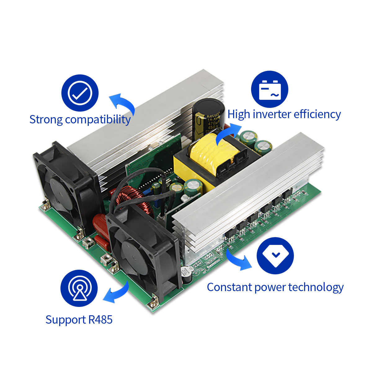 48V 220V 1000W Inverter PCBA