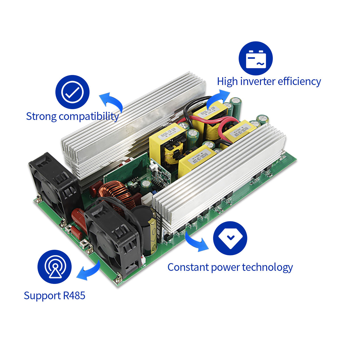 48V 220V 2000 W Inverter PCBA