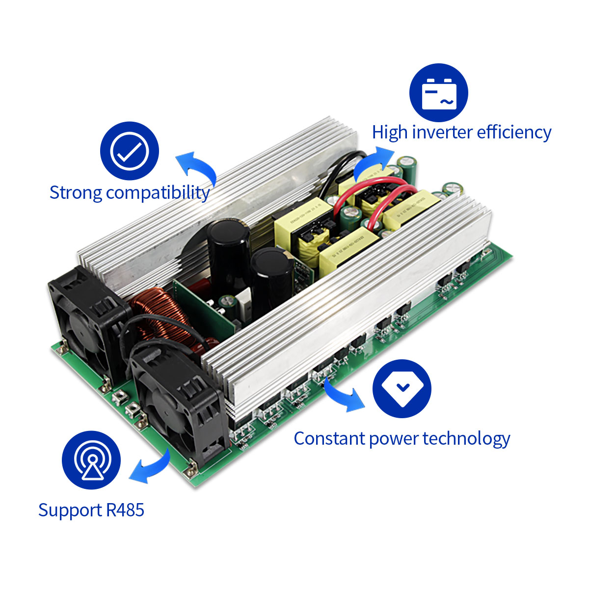 48V 220V 3000W Inverter PCBA