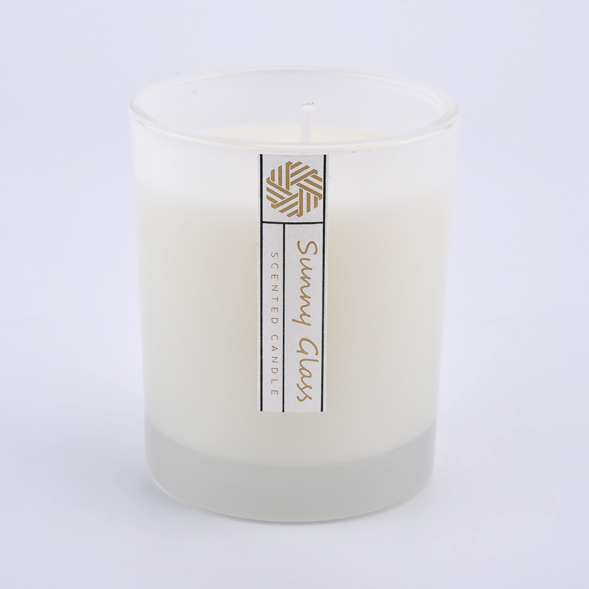 Custom Color and Logo 300ml 8oz wax glass candle jars wholesale