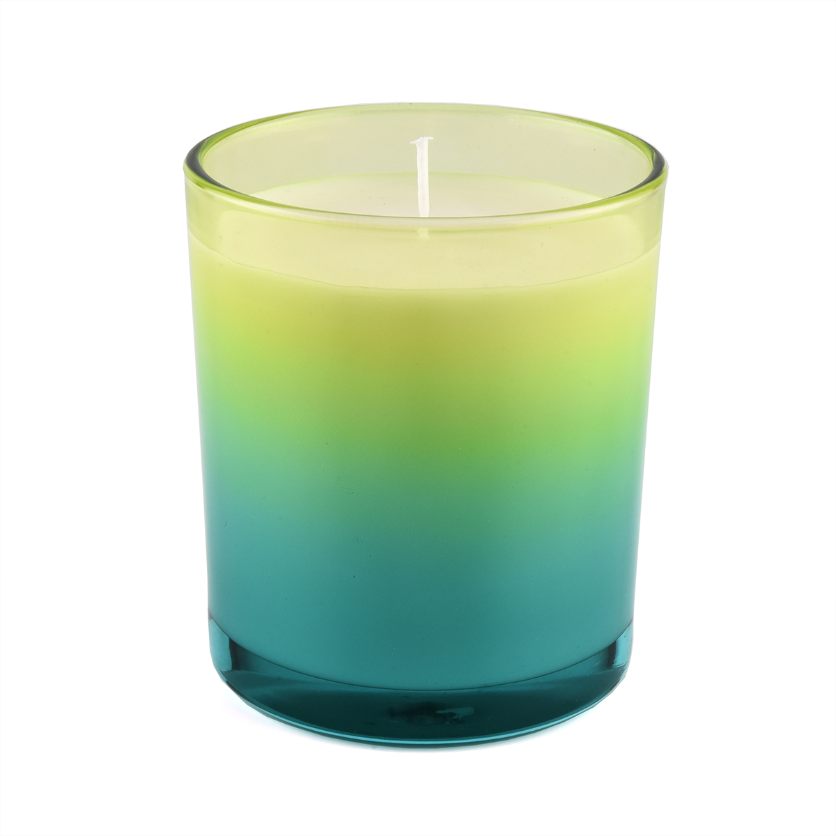 Градієнтні кольорові скляні свічки банки 12oz