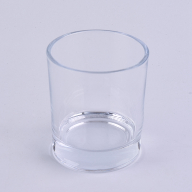 Luxus klares 7oz dickes Basisglas Kerzenglas