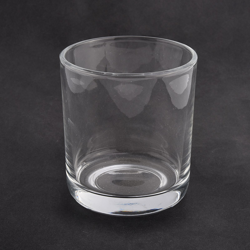 14oz runde bunn glass stearinlys krukker for hjemmekino