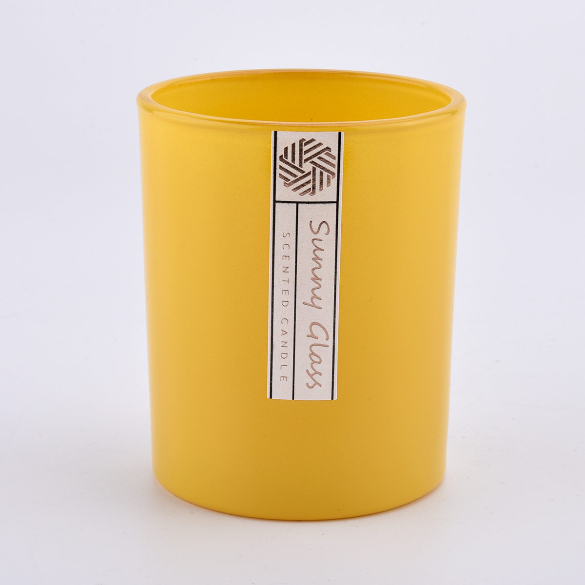 popular hot sale matte glossy finish colored glass candle jars 300ml - COPY - ju83w9
