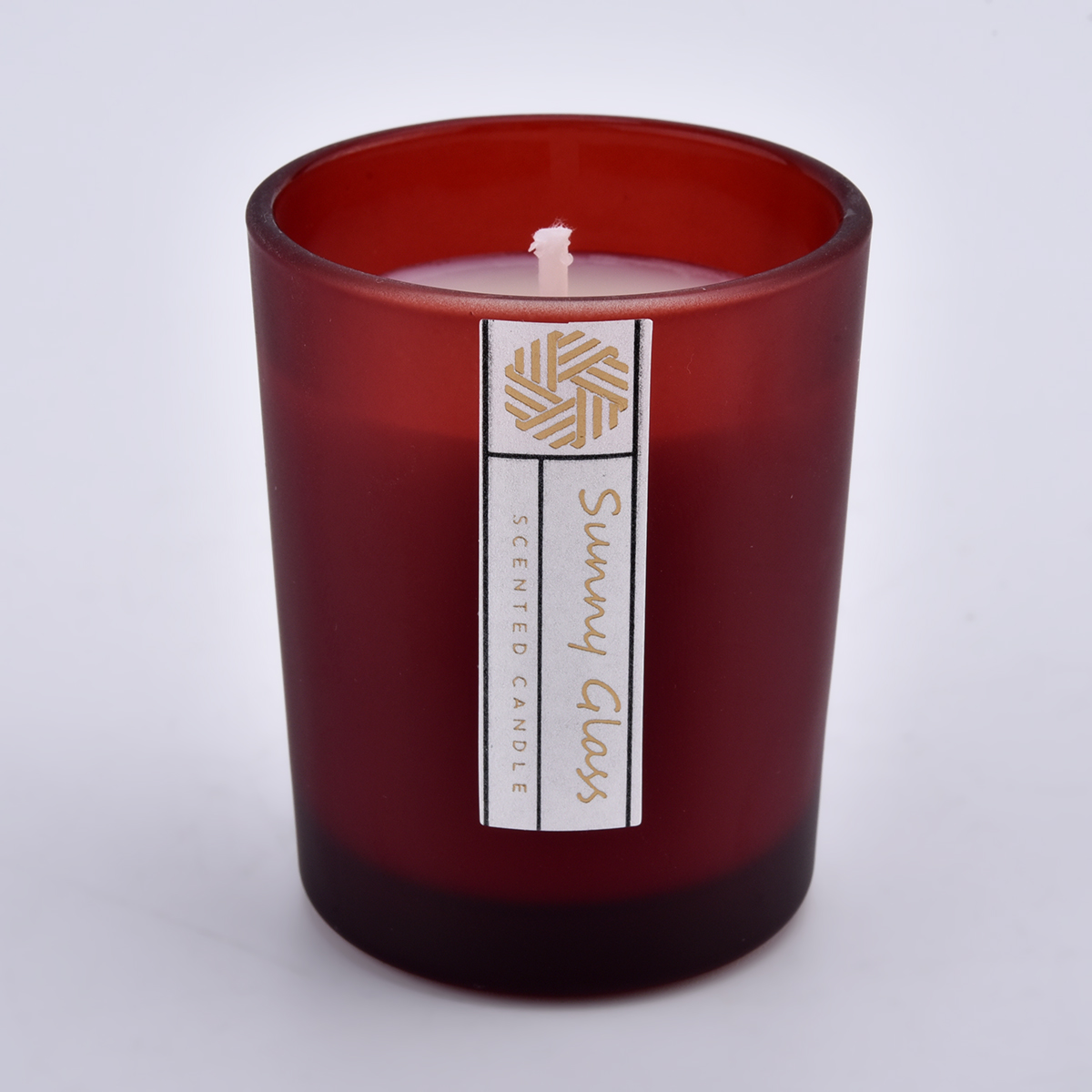 80ml Spray Customized Color Outside Glass Candle Holder för ljusstillverkning
