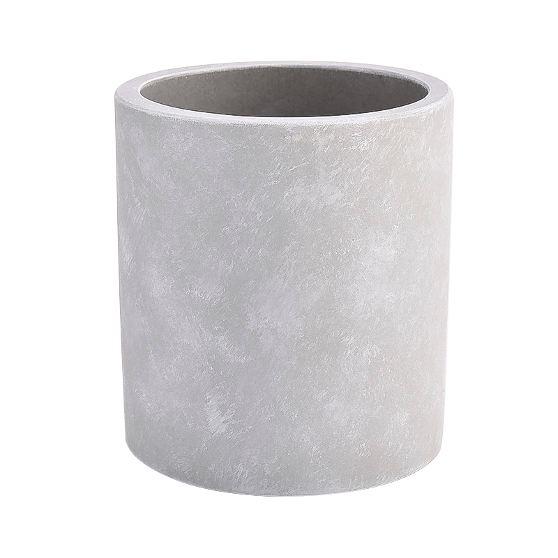 14oz concrete candle vessels suppliers candle making jars