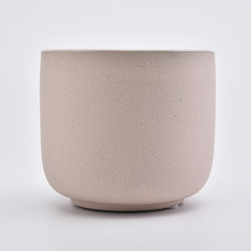 Custom Colors 425ml Hold 11oz Wax Ceramic Candle Vessels - COPY - 80wbog