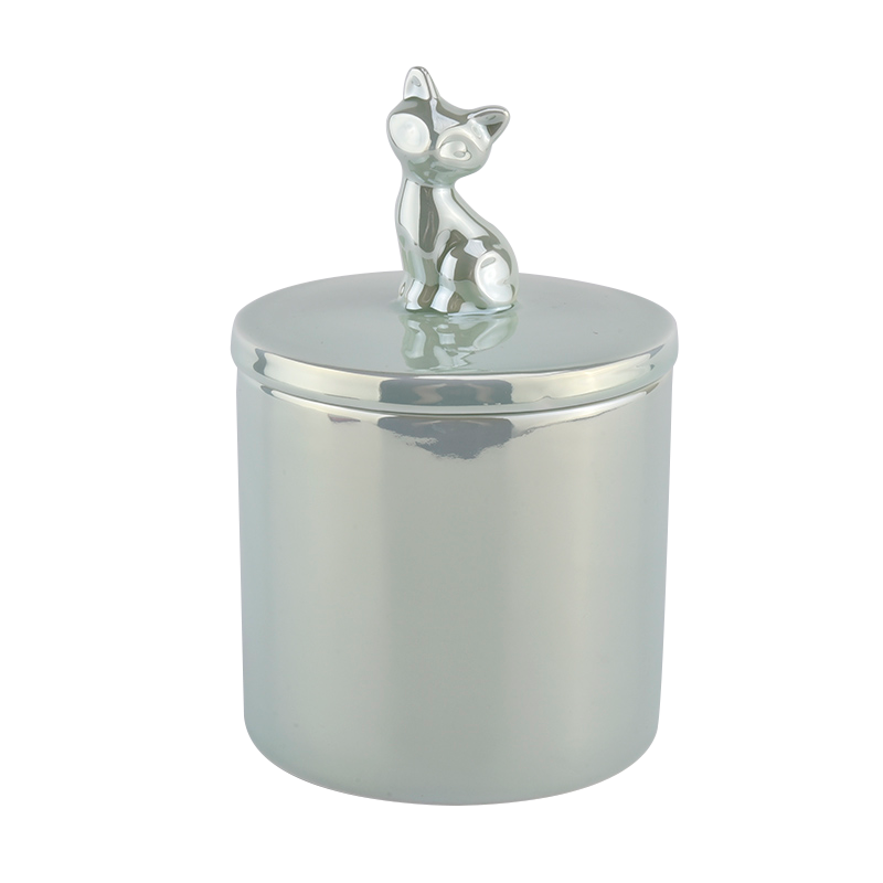 Luxe Animal Ceramic Candle Jar met deksel-x-Artikelnr.: SGXYT20112710Kan:TOP DIA: 100 mmBodemdia: 98mmHoogte: 90 mmGewicht: 396 gCapaciteit: 482mlDeksel:TOP DIA: 100.6mmOnderaan Dia: 88mmHoogte: 14.2mm(inclusief voshandvat: 68 mm)Gewicht: 161gMOQ: 30