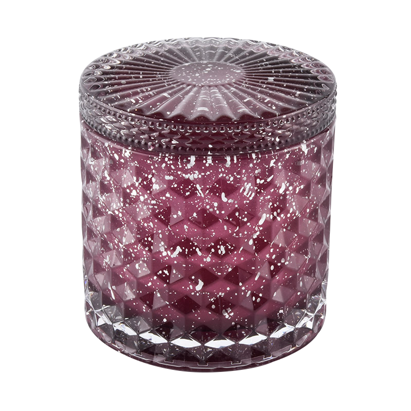 Luxury Glass kynttilän säiliö, jossa lasikannu 12oz kapasiteetti