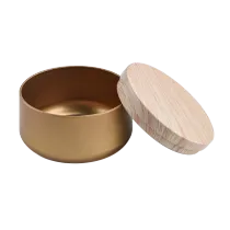 Kina Hot Sales Matte Gold Metal Candle Bowl fabrikant