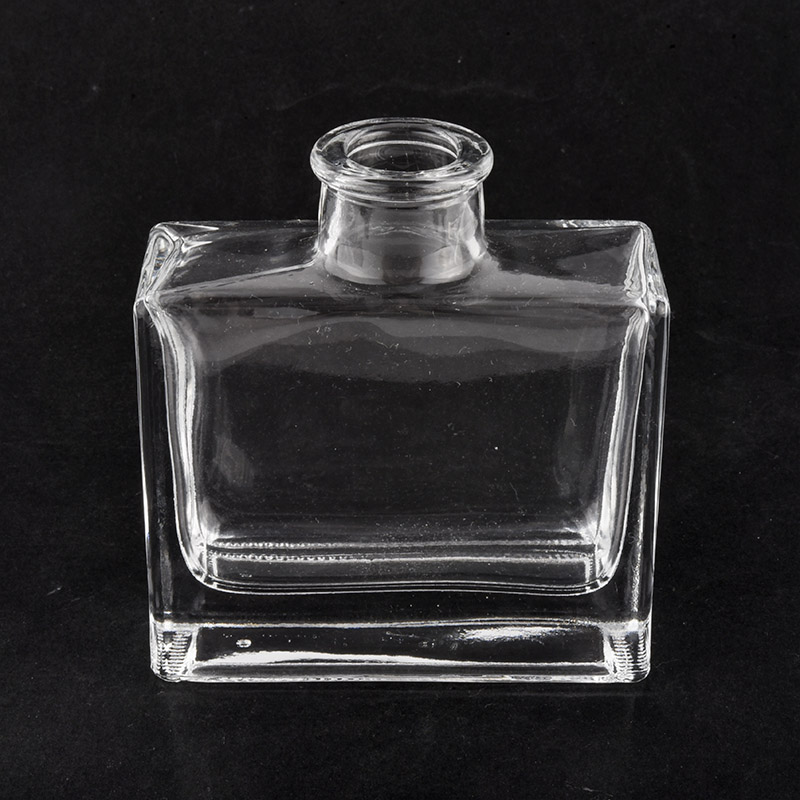 100ml kvadrātveida smaržu difuzora pudele ēteriskā eļļa uzpildāmā pudele