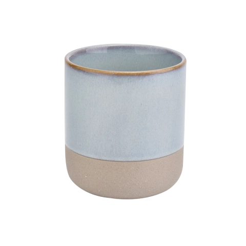 Tsina Custom Round Ceramic Jars para sa Kandila para sa Home Decor Wholesale Manufacturer
