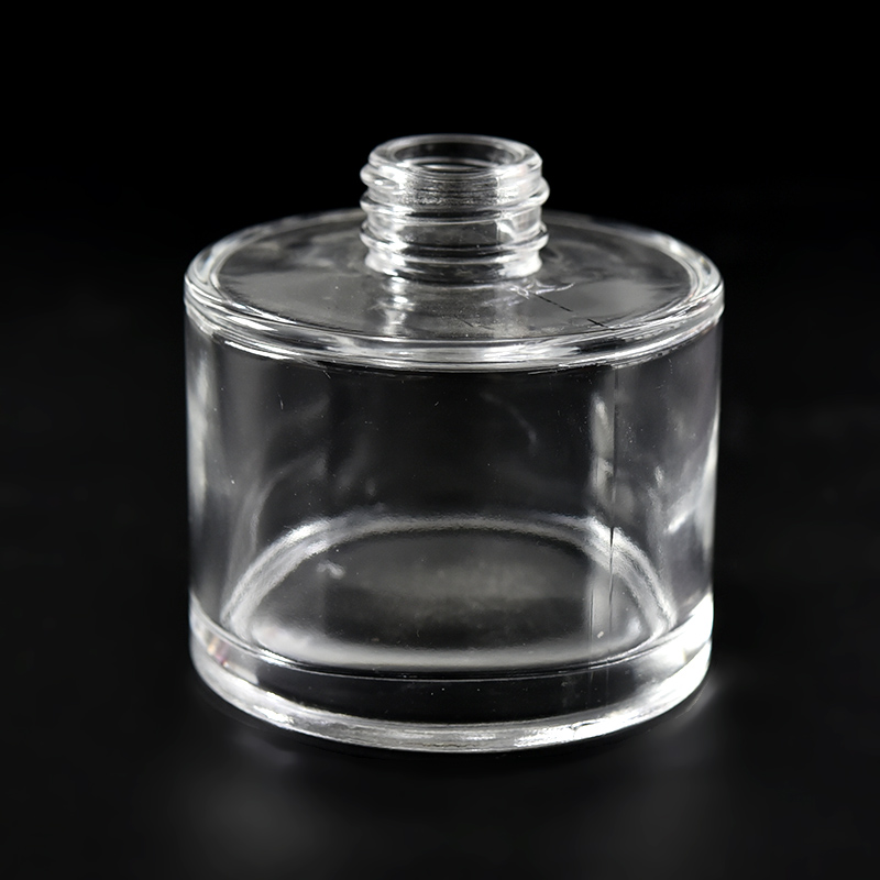 200ml sylinterin pyöreä lasi diffuusoripullo kotiin tuoksu