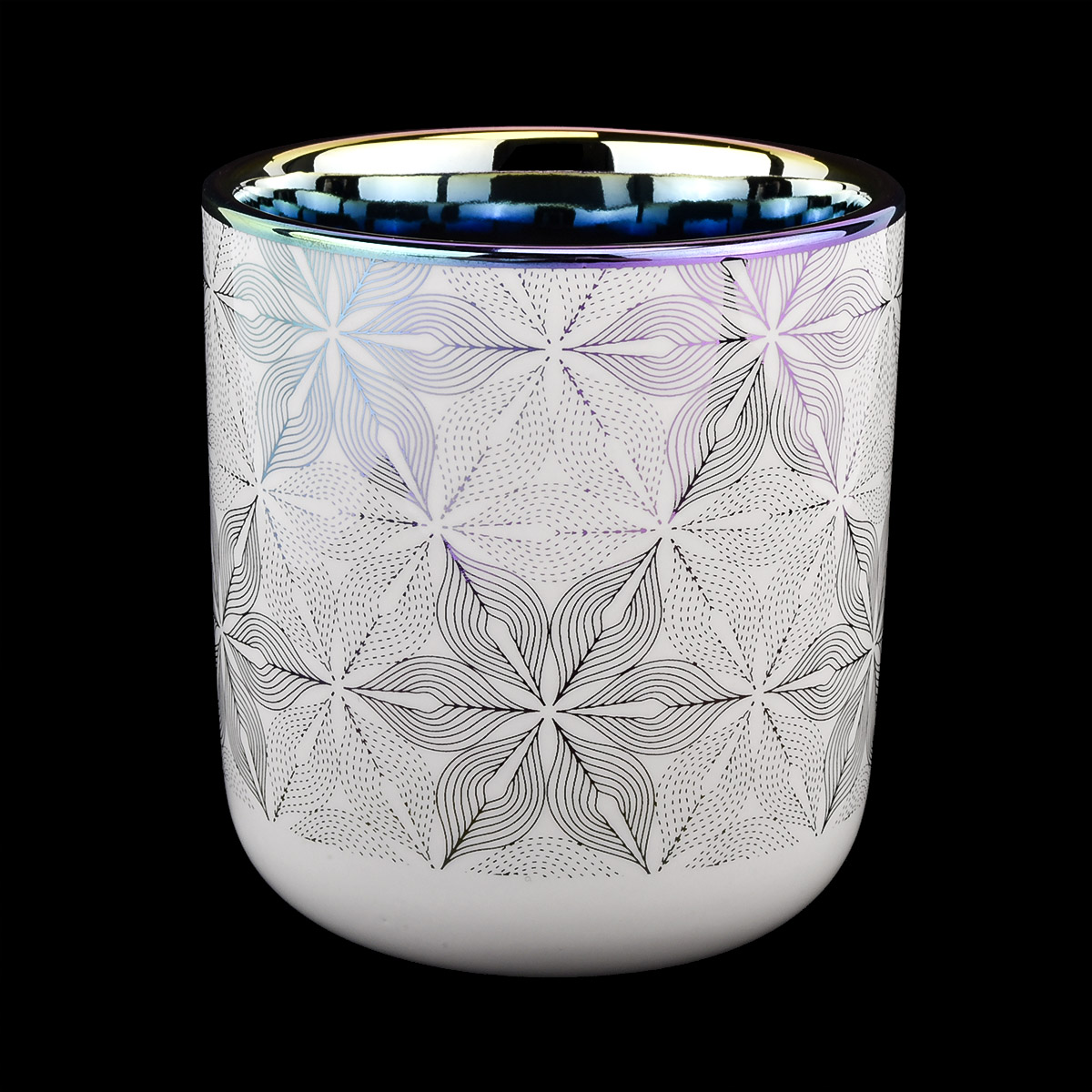 Luksusowe 11ozowe zdolności woskowych Ceramiczne naczynia świec