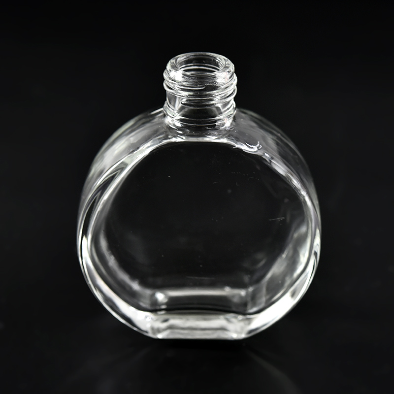 低モース付オーバルガラス香水瓶