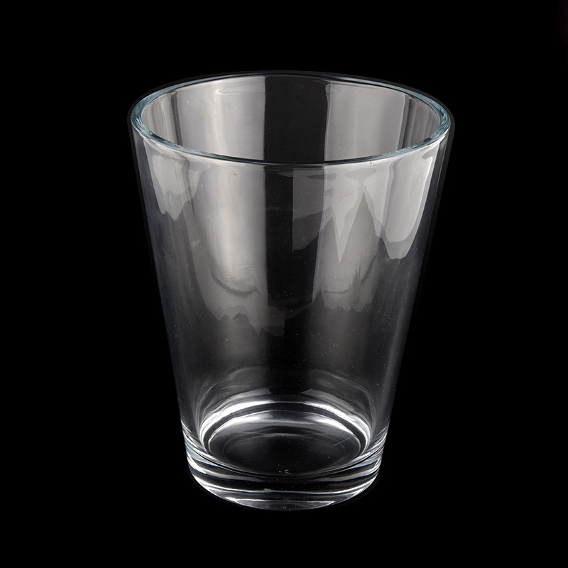Besar Votive Decorative Luxury Glass Jar Candle Container untuk Jenama Fragrance