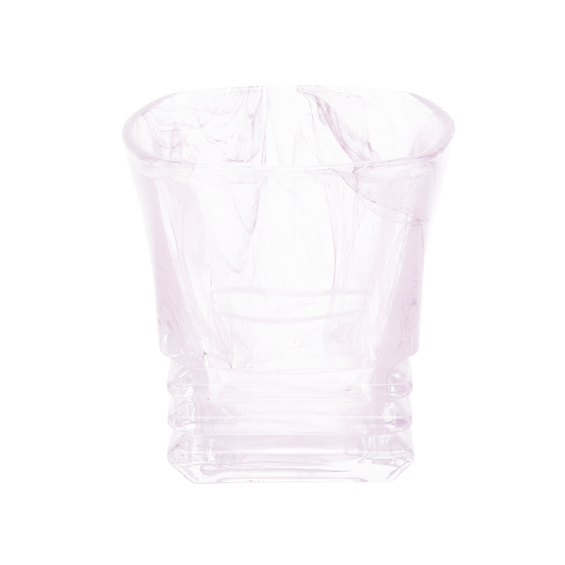 Hot Πώληση 130ml ροζ σύννεφο γυαλί κερί κάτοχος για χονδρική πώληση
