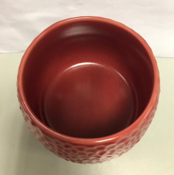 14oz honeycomb pattern ceramic candle jar candle bowl