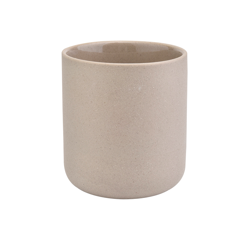 10oz Custom Empty Ceramic Jar para sa Candle Vessel.