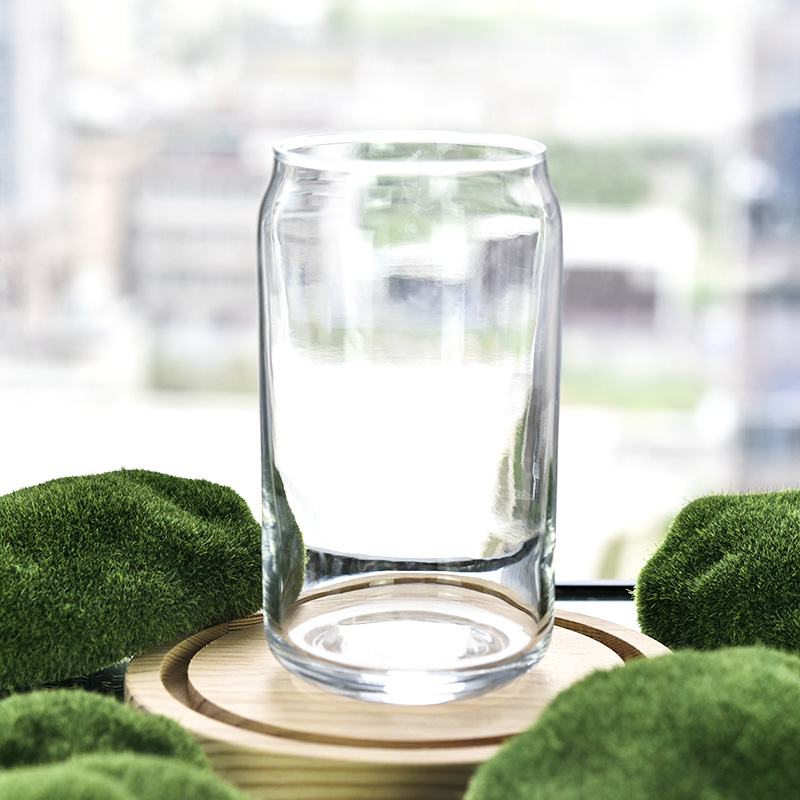 480ml clear glass jar wholesales candle vessel,