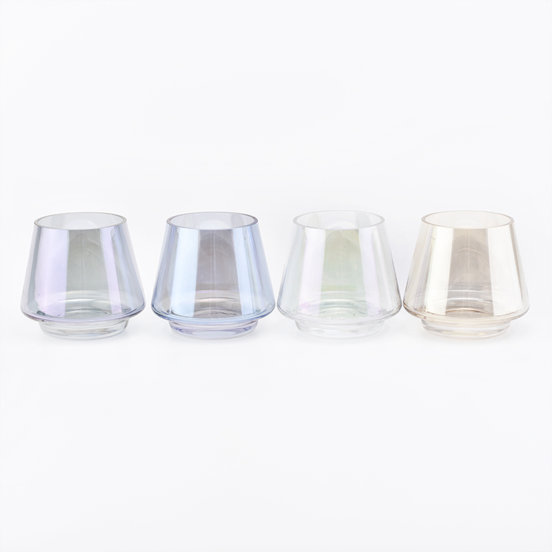 Luxury Glass Candle Vessels For Home Decoration