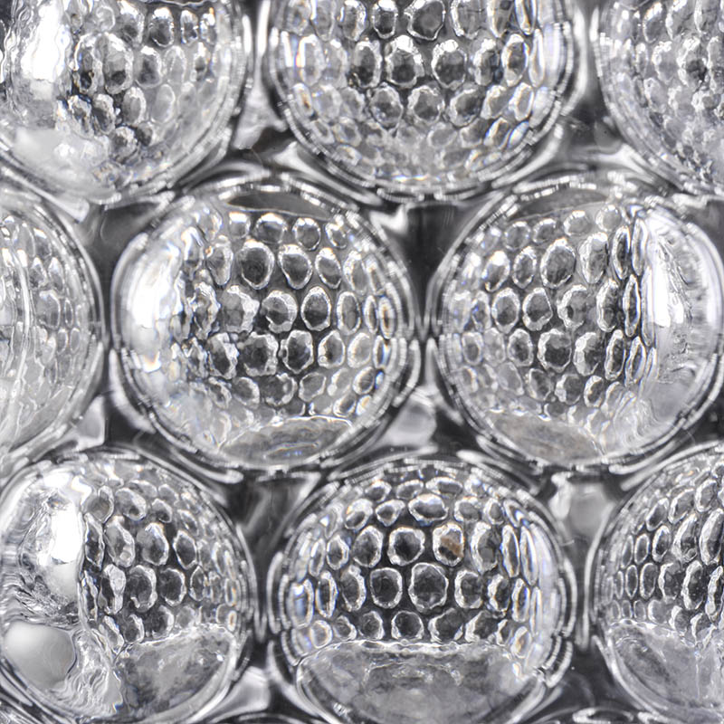 透明なエンボスガラスキャンドル製造用品瓶