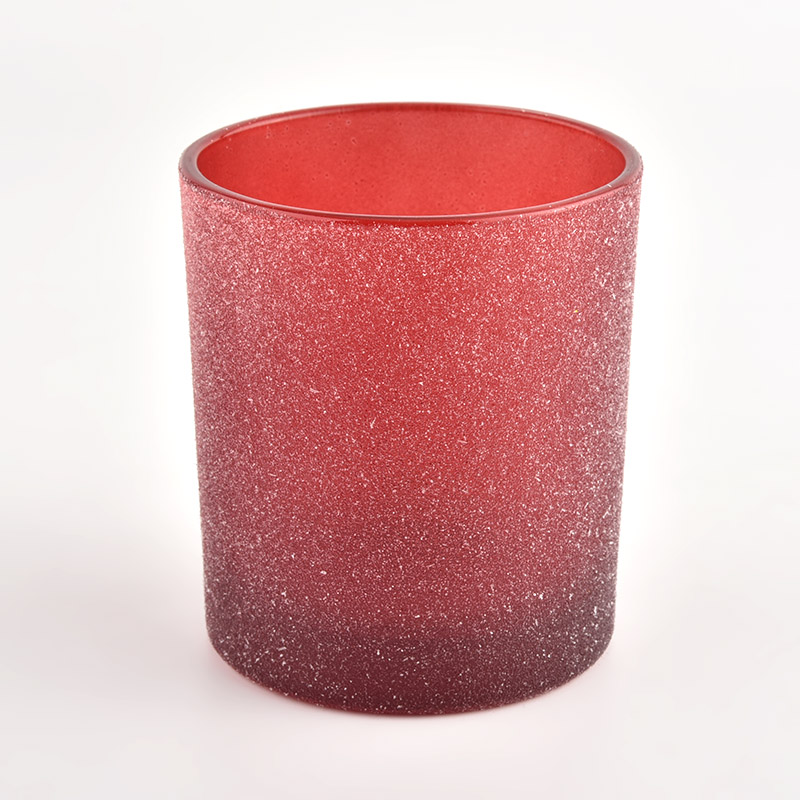 luxury iridescent metal color glass candle jar - COPY - dmdhqh
