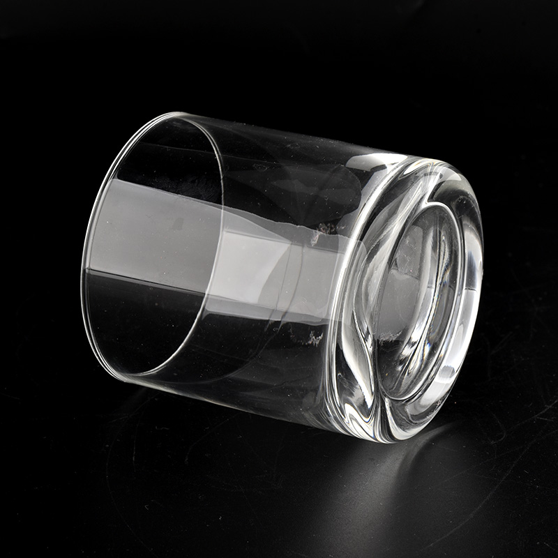 8oz crystal cylinder glass candle holders wholesaler