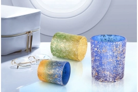 China Fashionable creative glass candle jars manufacturer