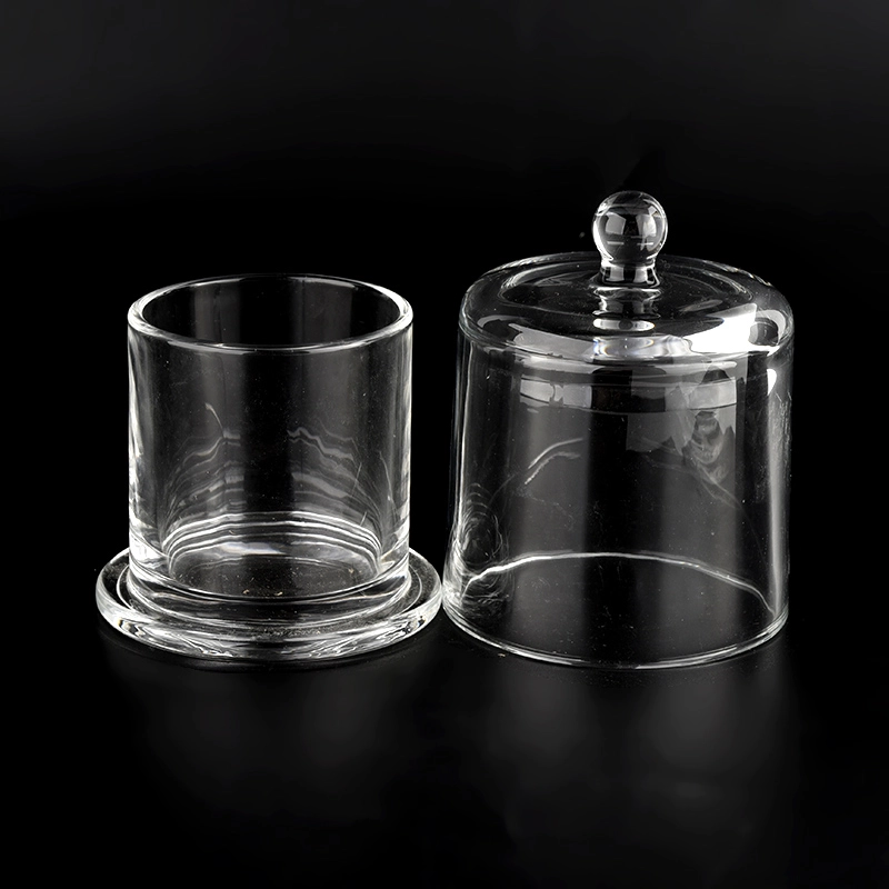Bell Dome Glass Candle Glass Jar