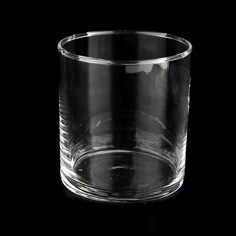 Straight Side Glass Candle Jars 345ml 9oz Wax Glass Candle Holders Wholesale