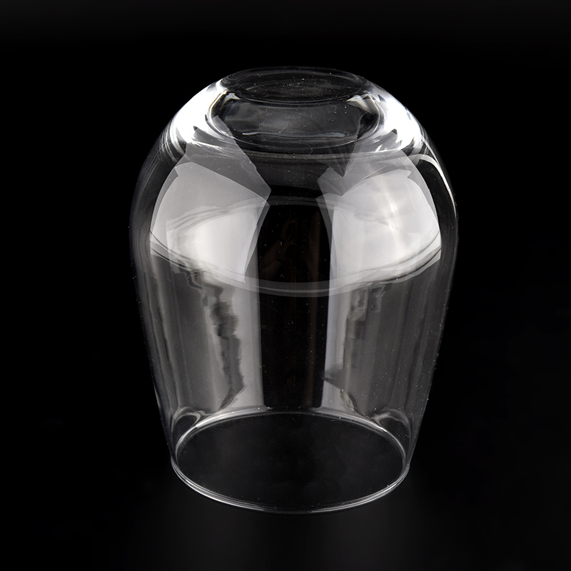 Custom Round Transparent Glass Candle Jar for Home Decor Wholesales from sunny glassware