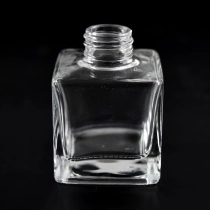 Çin lüks 50ml kare cam difüzör şişesi üretici firma