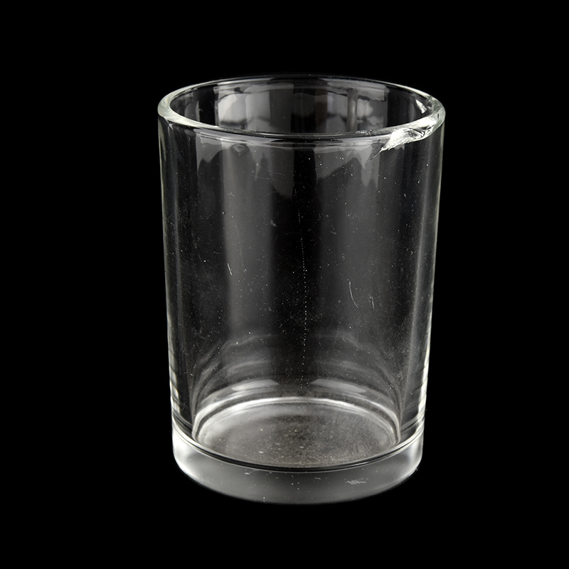 Lav MOQ glas lysestager Engros 340 ml Fyld 9 oz voks glas lys krukker