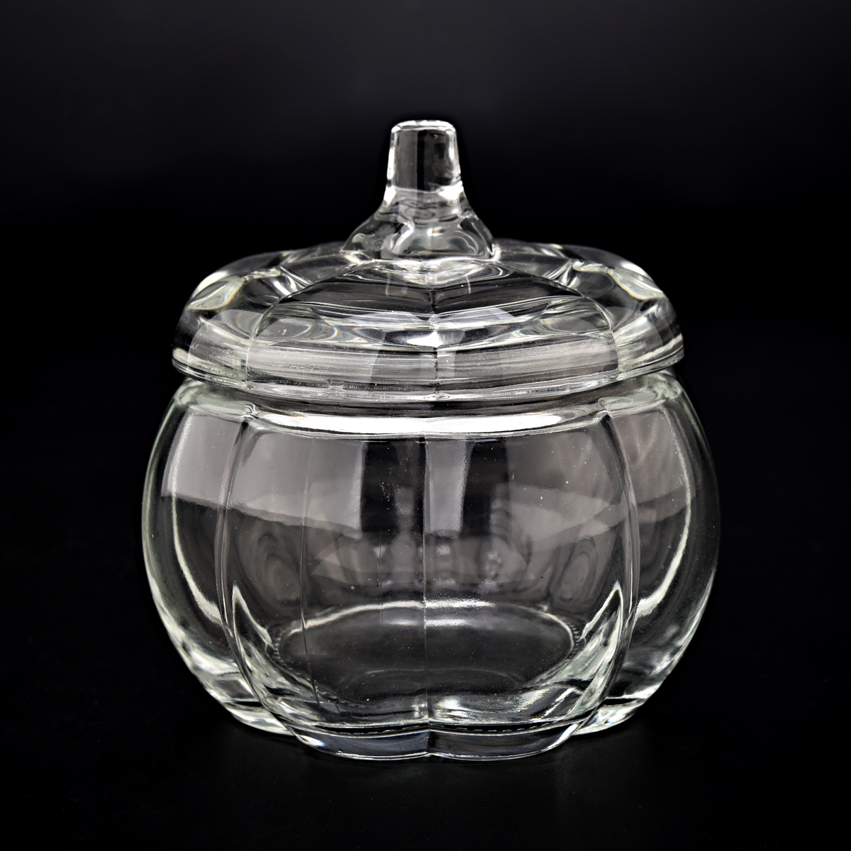 Luxury geographic cutting glass candle jars and candle holders with lid - COPY - sfc7vm