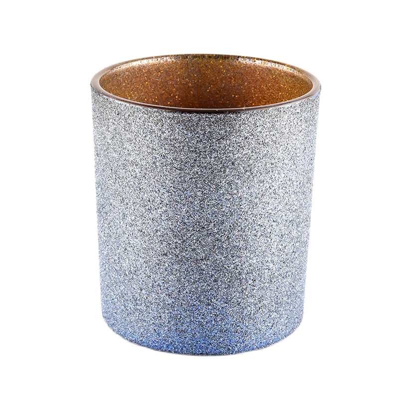 Wholesale Hot Sale Natatanging Home Decors Candle Jars Frosted Glass Candle Jar